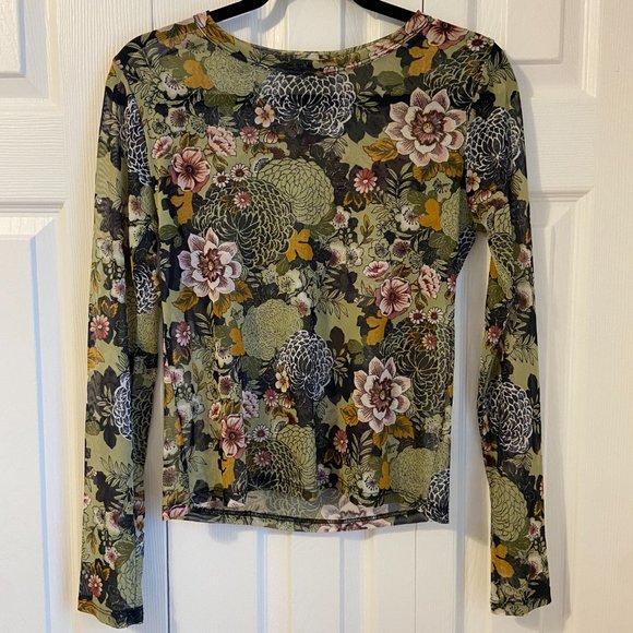 Rock Rose Couture Sheer Top Size Large - Picture 5 of 7